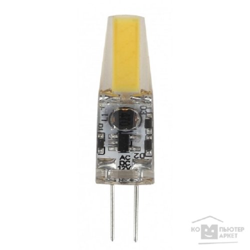 Лампа светодиодная (низковольтная) Эра LED-JC-1.5W-12V-COB-840-G4 12В 1,5Вт 120Лм 4000К картинка 